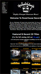 Mobile Screenshot of powerhouserecords.com